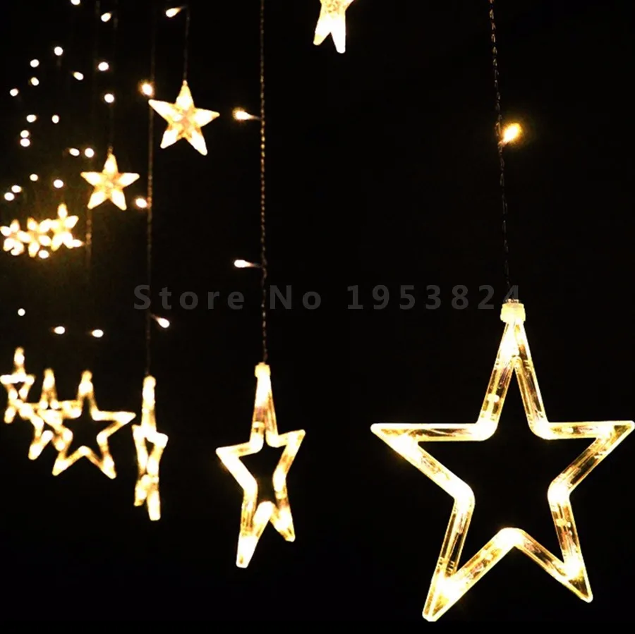 Star Curtain LED String Lights (13)