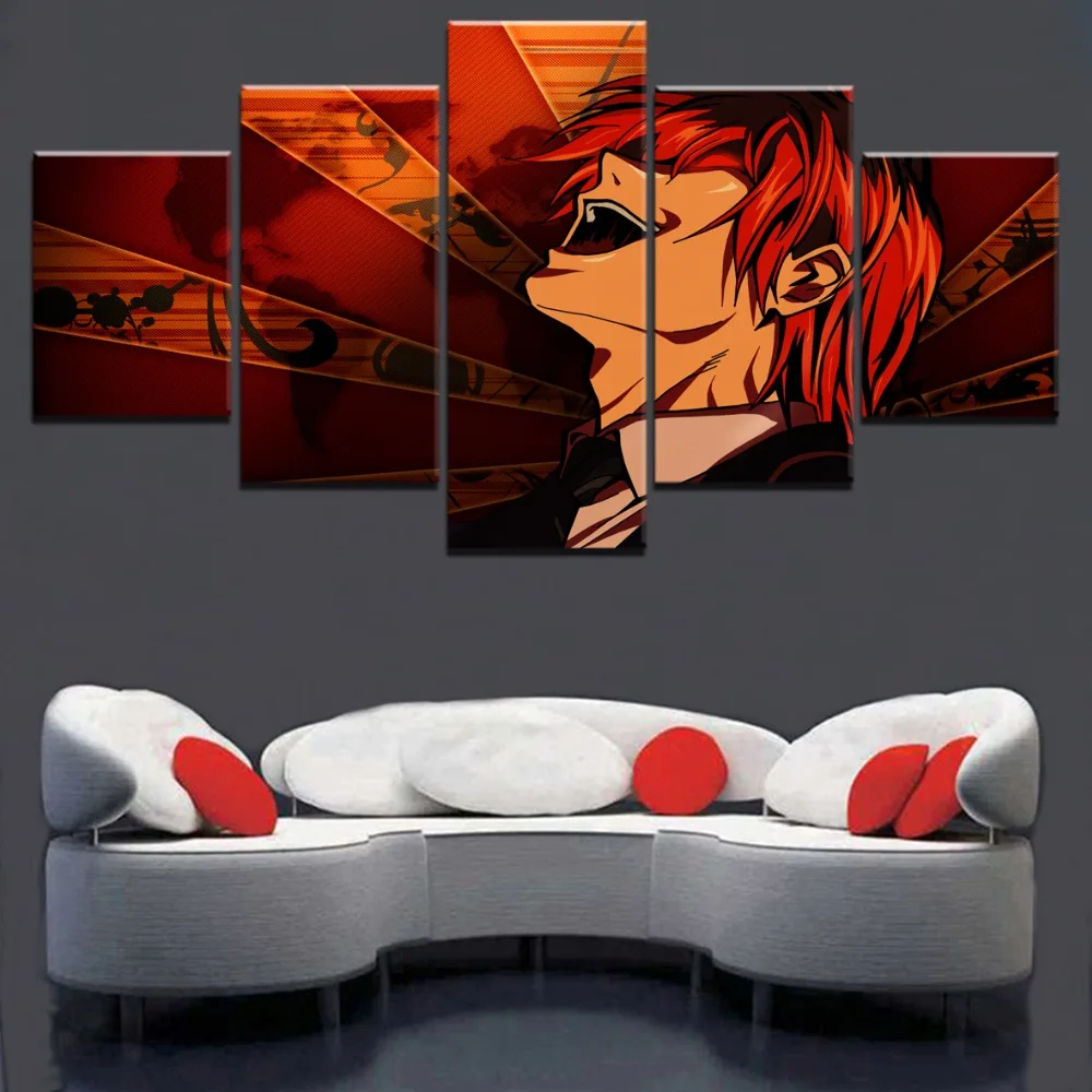 Wall Art Modular Picture Framework Canvas HD Print Large Anime Poster 5