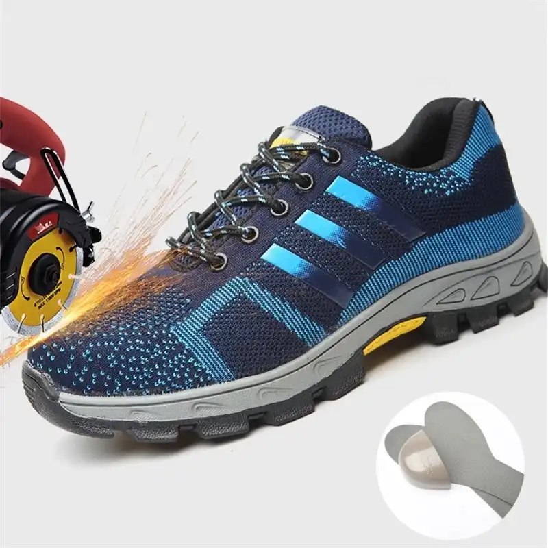 breathable steel toe cap trainers