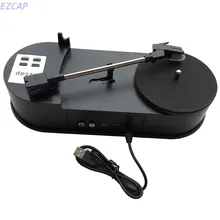 Новинка виниловых пластинок с рекордером, конвертирует винил mp3 портативный плеер в USB флэш-диск, ПК не требуется