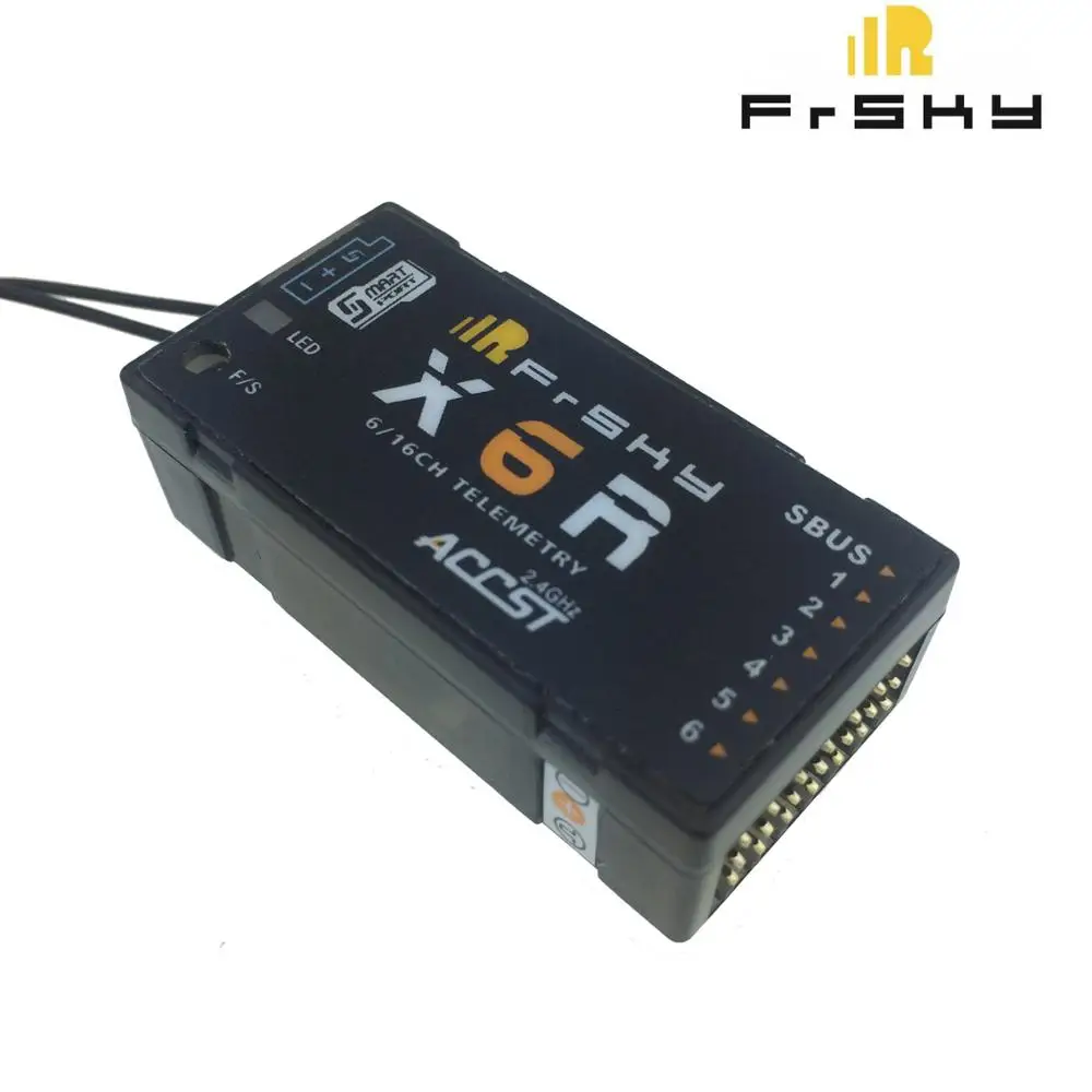 

Feiying FrSky X6R 2.4Ghz 6/16Ch S.BUS Smart Port Telemetry Receiver for Taranis