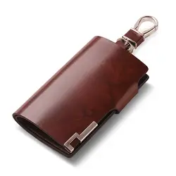 Кожаный мужской кошелек мини-кошелек короткий пакет водительская карточка