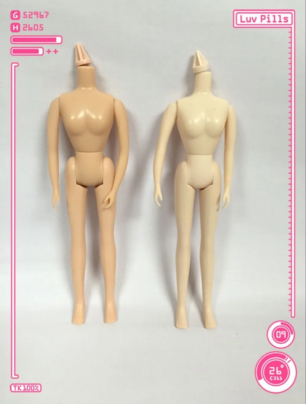 Licca body, DIY body for Blyth