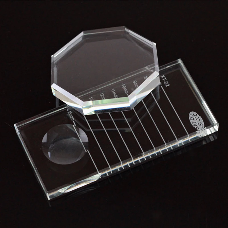 

GLESUM Eyelash Extension Stand Base False Lashes Grafting Holder Eye Make Up Tool False Eyelash Pallet Tray