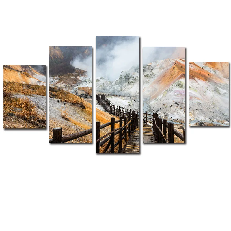 Набор для рисования на холсте 5 шт. без рамки|print on canvas|modern paintingspainting landscape |