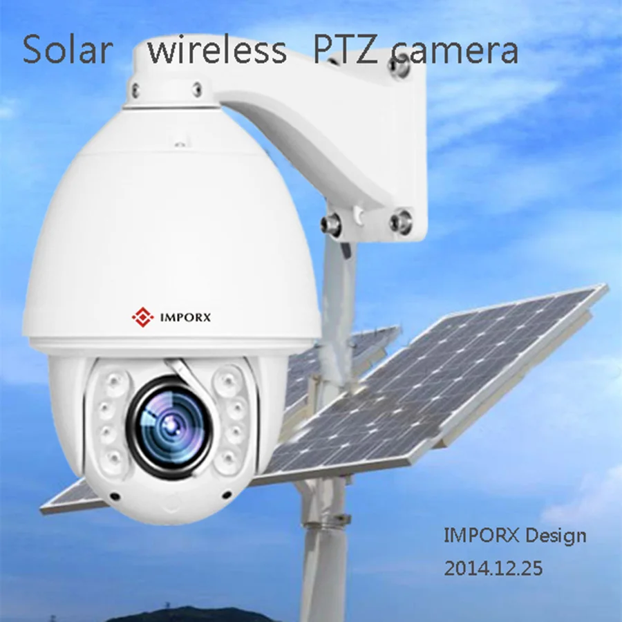 solar ip camera