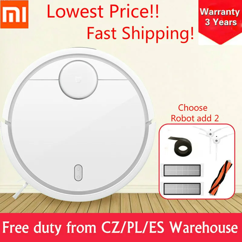 18033.29 руб. 22% СКИДКА|Лучший подарок Оригинальный Xiao mi глобальная Версия ЕС mi робот умный план Wi Fi приложение управление пылесос 1 ЕС Склад быстрая доставка-in Пылесосы from Бытовая техника on Aliexpress.com | Alibaba Group