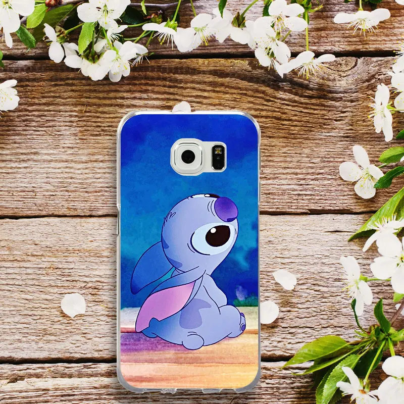 Сотовый Чехол для телефона Лило и Стич Ohana Sweety Stitch для samsung Galaxy Note 3 4 5 8 S3 S4 S5 Mini S6 S7 S8 S9 S10 Lite Edge Plus