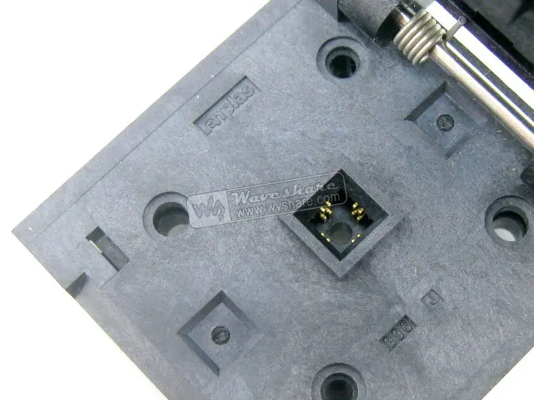 QFN-8(24)B-0.5-02 QFN8 MLP8 MLF8 Package Enplas IC Test Socket Programming Adapter 0.5mm Pitch