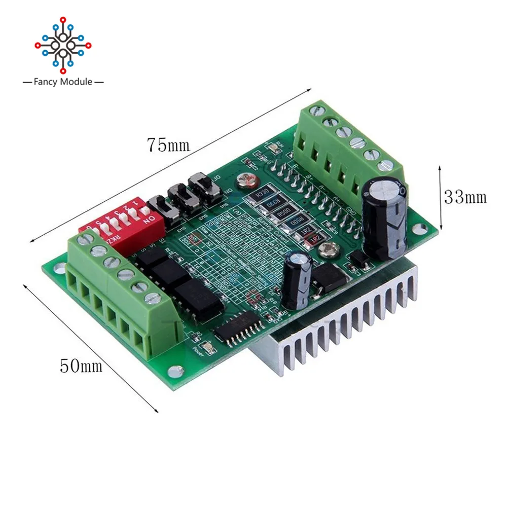 Diymore TB6560 3A привод шагового двигателя с чпу шаговый двигатель плата одноосный контроллер 10 файлов контроллер двигателя TB6560AHQ