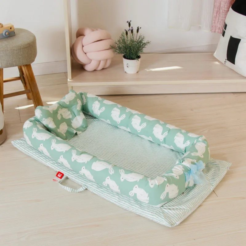 Детские постельные принадлежности милые матрасы детская кроватка для путешествий подушки для мебели хлопок