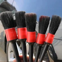 5 шт. Авто детальная кисть Набор для автомобиля Мотоцикл чистящие колеса приборной панели вентиляционные отверстия F-Best