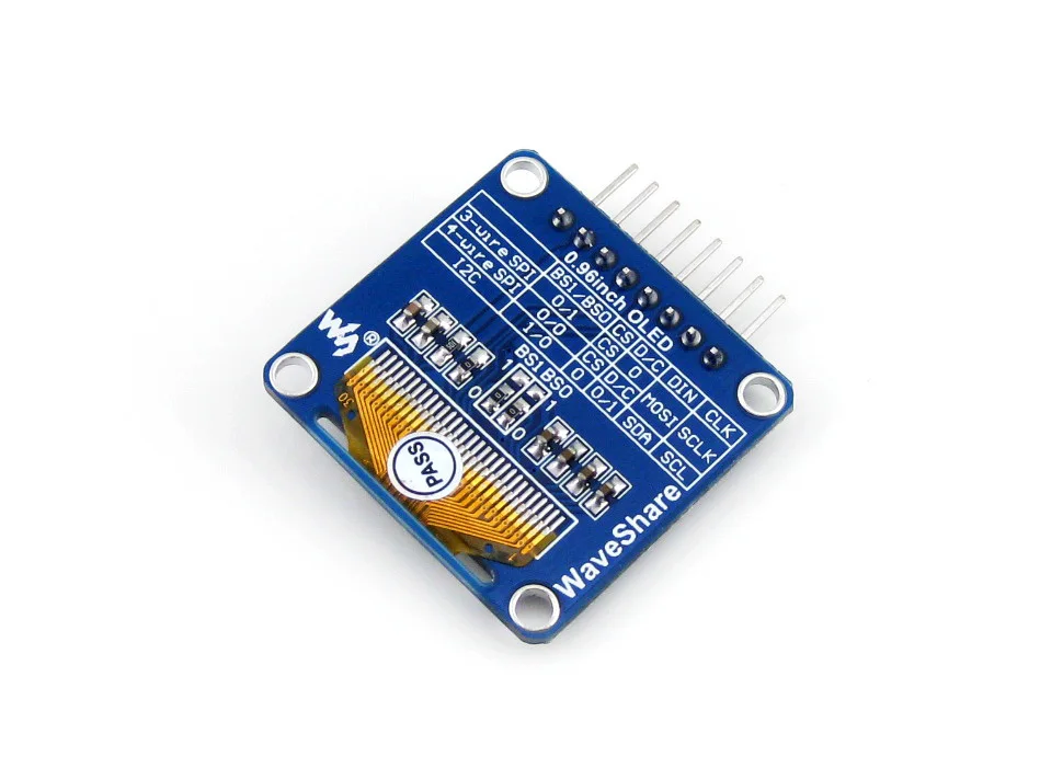 Светодиодный модуль с ЖК дисплеем 0 96 дюйма 128*64 I2C IIC SPI