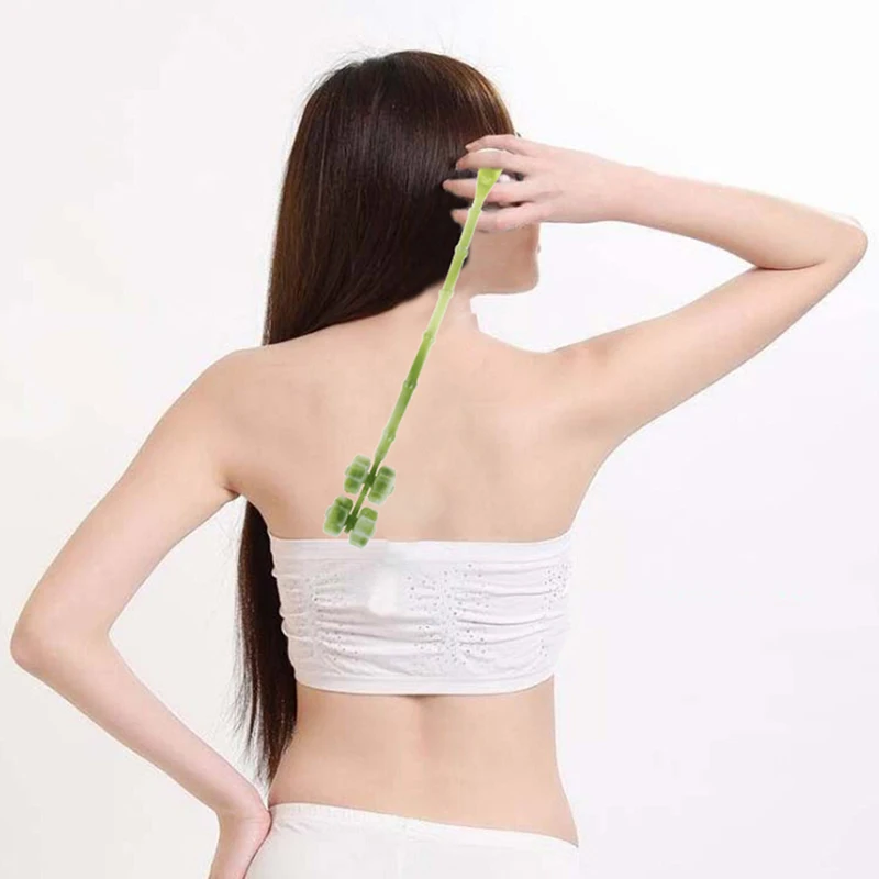 1pc Jade Back Massager Scratcher Neck Leg Back Pain Relief Extendable Massage Relaxtion HOT