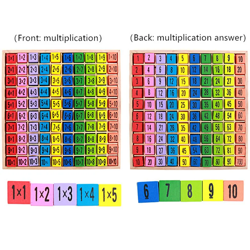 Montessori Early Educational Wooden Math Toys (4)