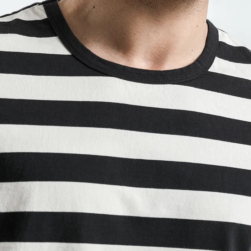 Simwood 2019 New Summer T-shirt Men Fashion Striped T Shirt O-neck Men's Top Tees Cotton Short Sleeve Brand Clothing 180187 Simwood 2019 New Summer T-shirt Men Fashion Striped T Shirt O-neck Men's Top Tees Cotton Short Sleeve Brand Clothing 180187