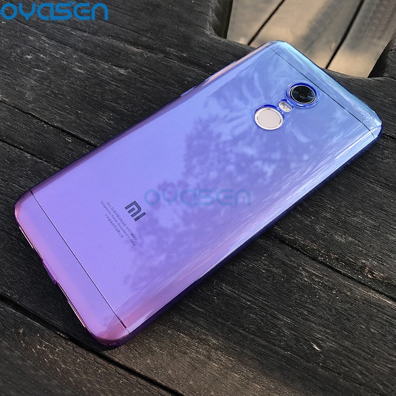 

Gradient Color Silicone Cases For Xiaomi Redmi 5 Plus 5Plus 5.99'' Soft Full Proection Cover Phone Shell For XiaomiRedmi 5 Plus