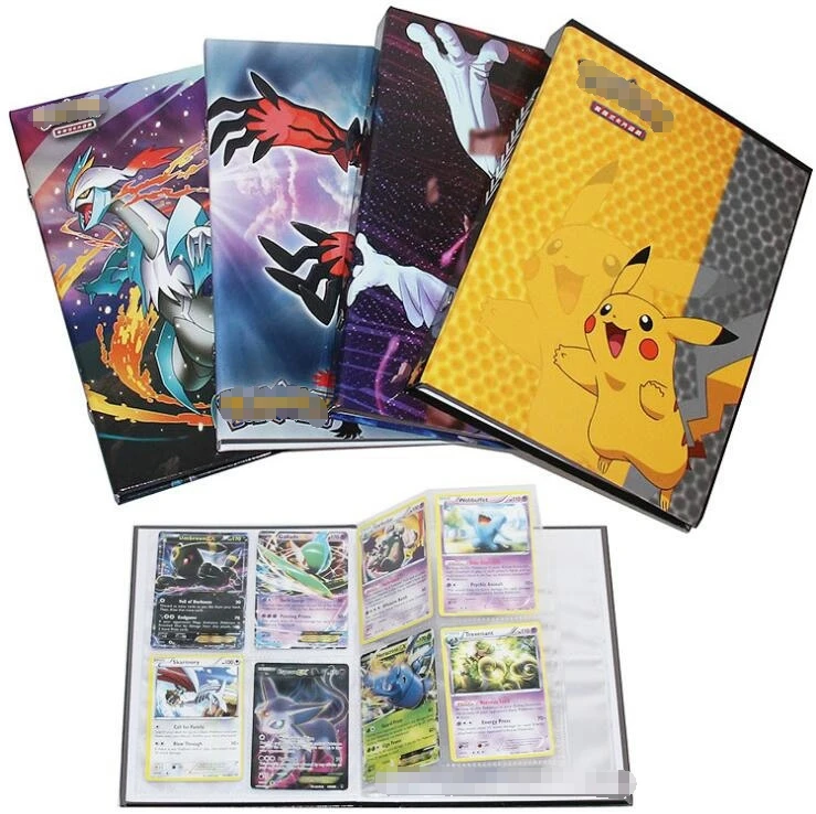 2020 The hard cover Collection Pokemon cards Album Book Pikachu Top