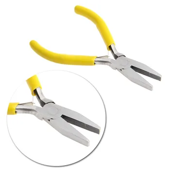

DIY Flat Nose Jewelry Pliers Practical Jewelry mini Handmade Carbon Steel Tool
