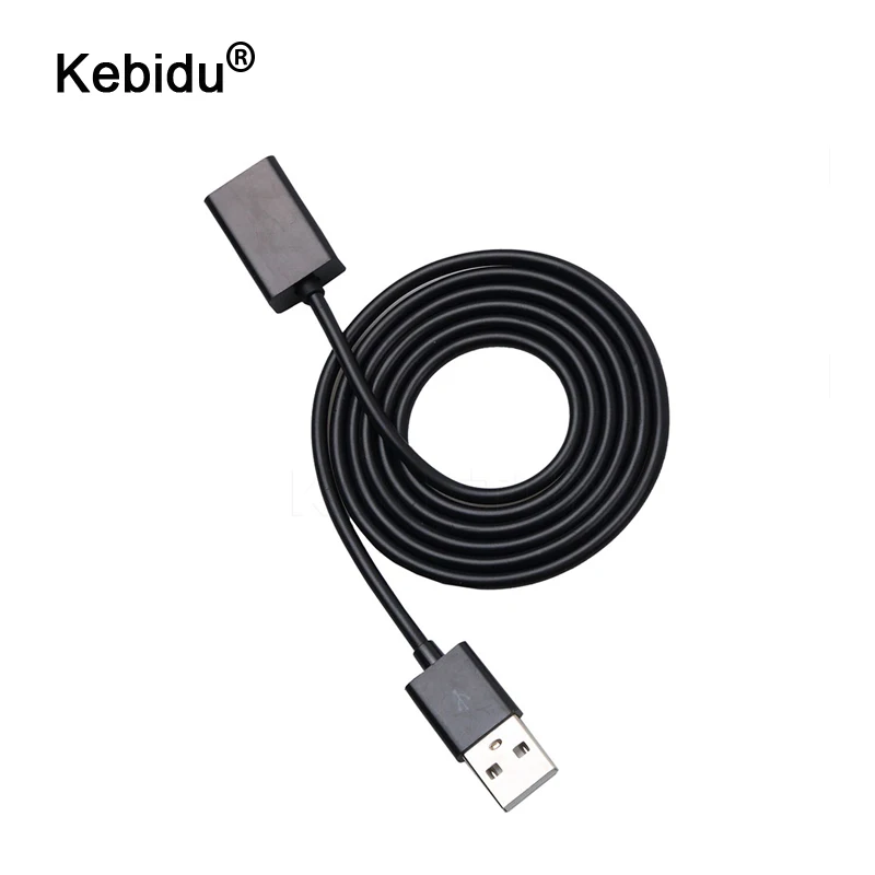

kebidu 100cm 50cm USB 2.0 A Male to Female Extension Data Extender Charge Extra Cable for iphone Samsung Note4 S6 Edge Laptop
