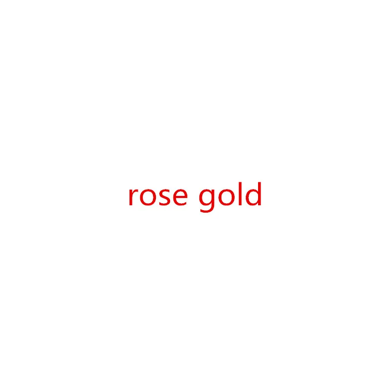 REGELIN филигранные обертывания Цветочные соединители металлические поделки подарочные украшения 20 шт 6 цветов 7*78 мм DIY фурнитура для изготовления ювелирных изделий - Цвет: rose gold