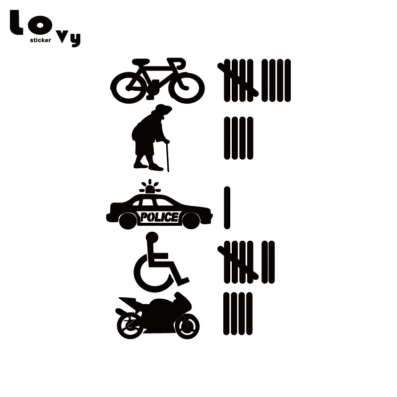 

Hit Stuff Accident Vinyl Car Sticker Funny Lowered Muscle Hurt Car Decal for Car Window Body Decoration CA0819