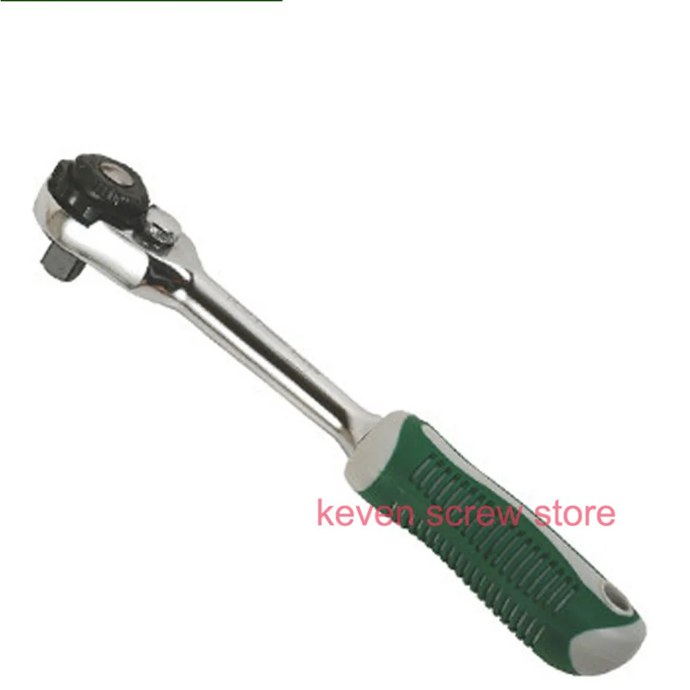 

high quality Effective tools hand tools 1/4 medium and small three-way ratchet wrench flying gear wrench DL4103A