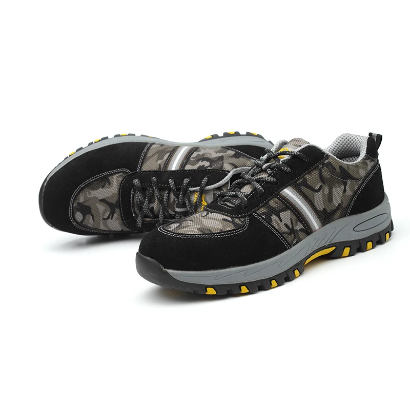 AC13002 Рабочая защитная обувь для воздухопроницаемые кроссовки для мужчин стальной носок повседневные обувь защитная обувь дышащие Smash Безопасные сапоги Lightweig