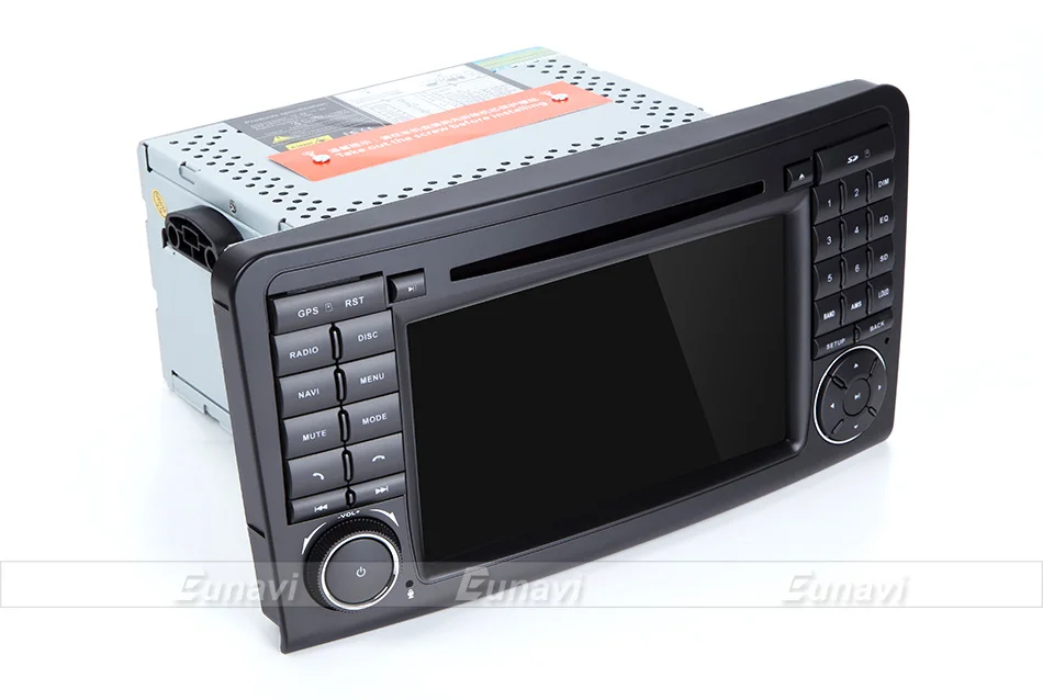 Top Eunavi 2 Din Android 8.0 WiFi GPS Navi Octa 8 Core Blotooth Stereo Car DVD Player For Benz ML CLASS W164 ML300 ML350 ML450 ML500 30