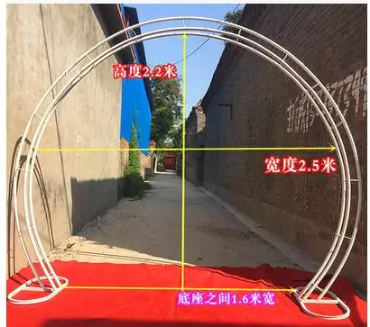 

Sakura arch - arch - shaped flower door wedding truss arch - European arch.012