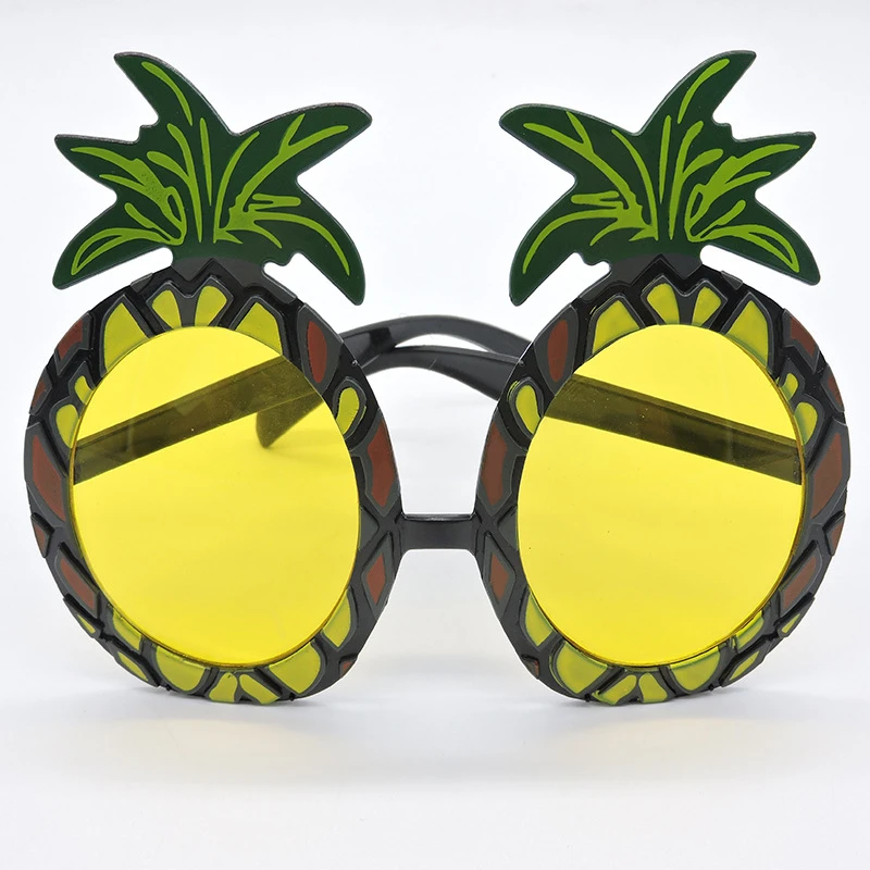 Hawaiian Beach Pineapple Sunglasses Hawaii Party favor Hen Night Stag