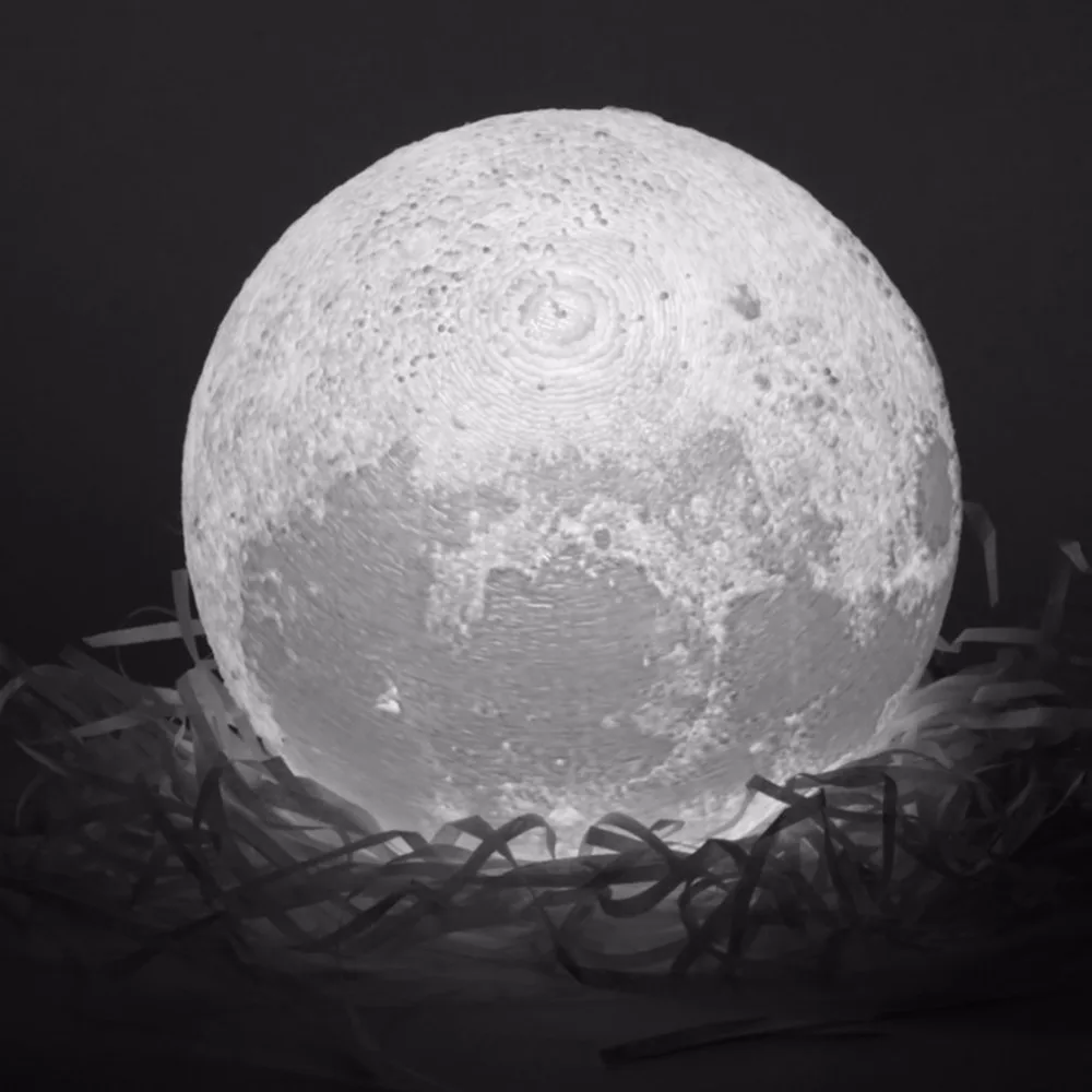 

Romantic Sphere Light Magic 3D Moon-Shaped LED Light Desktop Globe Laptop Lighting Lamp Christmas Party Home Noverty Decor Gift