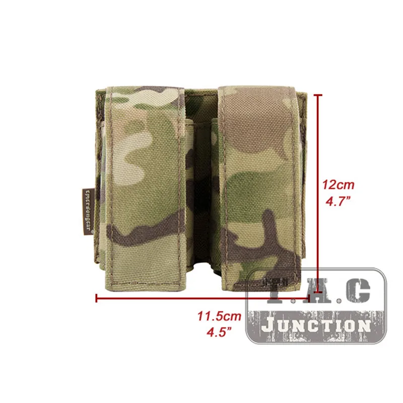 Emerson тактический MOLLE двойной 40 мм чехол для гранаты Emersongear 9 держатель магазина