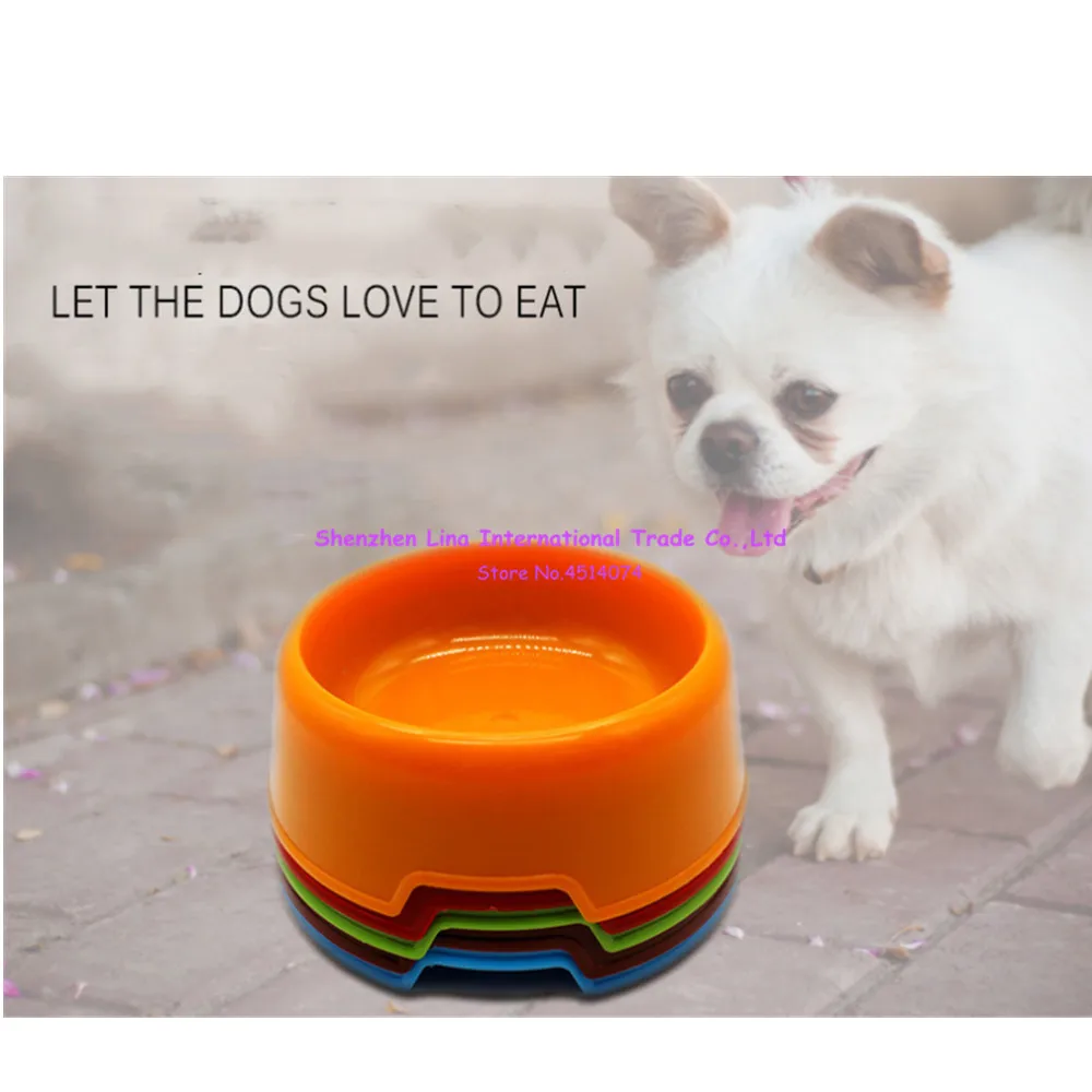 

Hateli Dog Cat Food Bowl Dog Cat Pot Aautomatic Drinking Fountain Double Bowl Slip Large Size Reinforcement