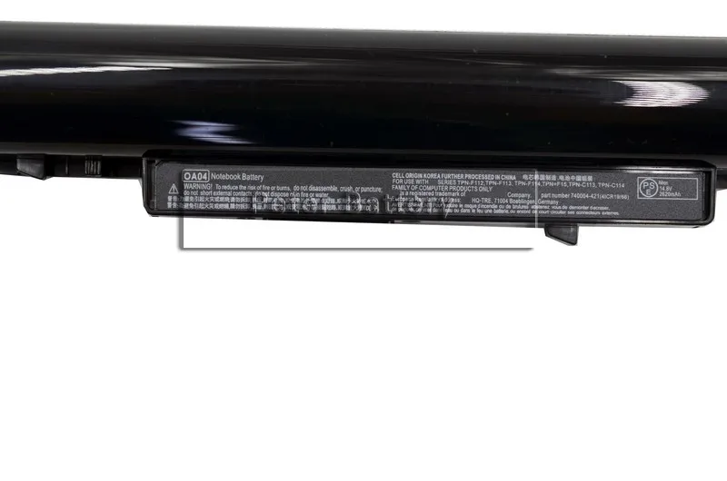 JIGU OA04 740715 001 HSTNN LB5S Оригинальный аккумулятор для ноутбука HP COMPAQ CQ14 CQ15 240 246 250 256 G2