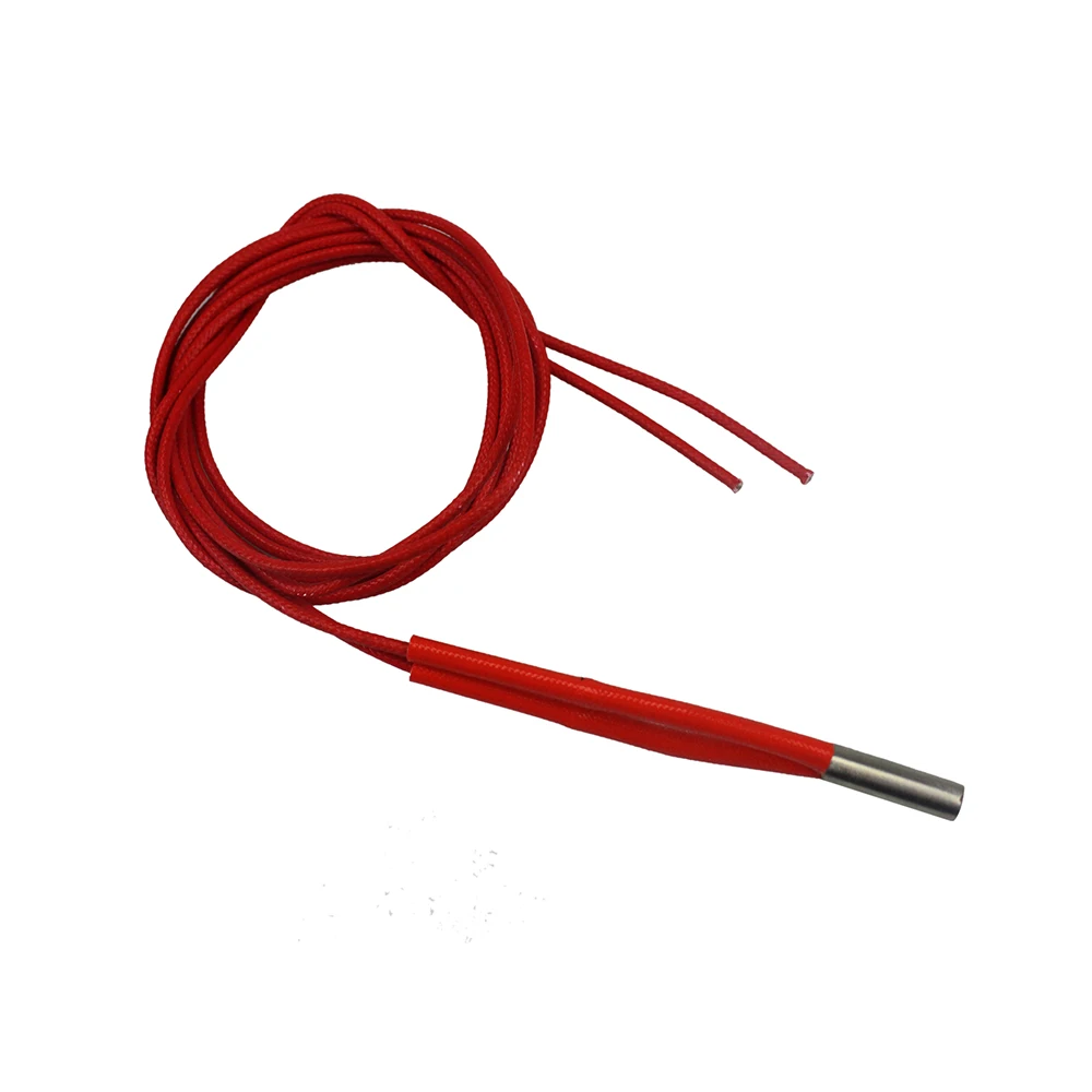 

12V 40W Ceramic Cartridge Heater 6mm*20mm For Extruder 3D Printers Parts Heating Tube Heat 12V40W 1M Extrusion