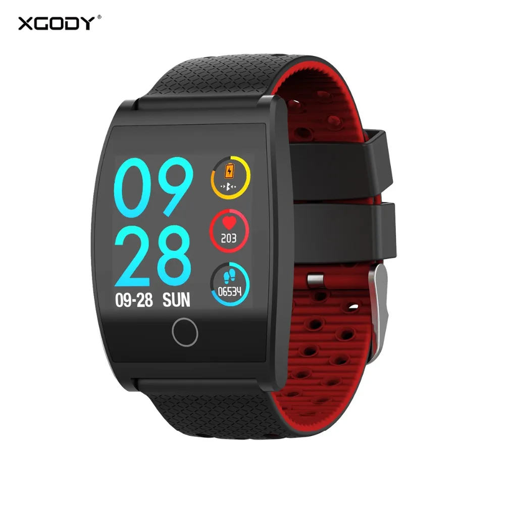 XGODY QS05 Sports Smart Watch Man Blood Pressure Measurement Life