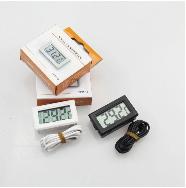 household thermomter 2 meters lcd digital Aquarium thermometer water