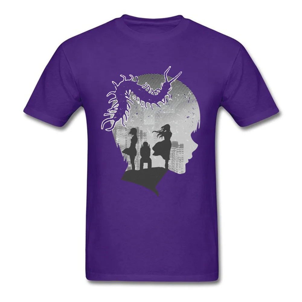  Design Tops Tees On Sale Short Sleeve Men Top T-shirts TpicOriginaltitle Summer Summer/Fall Tops Shirt Crew Neck Ghoul in Tokyo purple