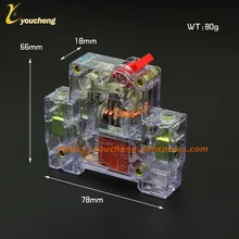 Электрический выключатель батареи защита отключения будет 48 в 60 в 64 в 72 в автоматический выключатель Открыть полный медь 40A KQKG TM+ LS