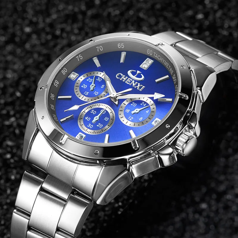 

CHENXI Automatic Watch Mens Mechanical Quartz Watch Men Watches Fashion Wrist Watch Waterproof Male Clock Relogio Masculino 35