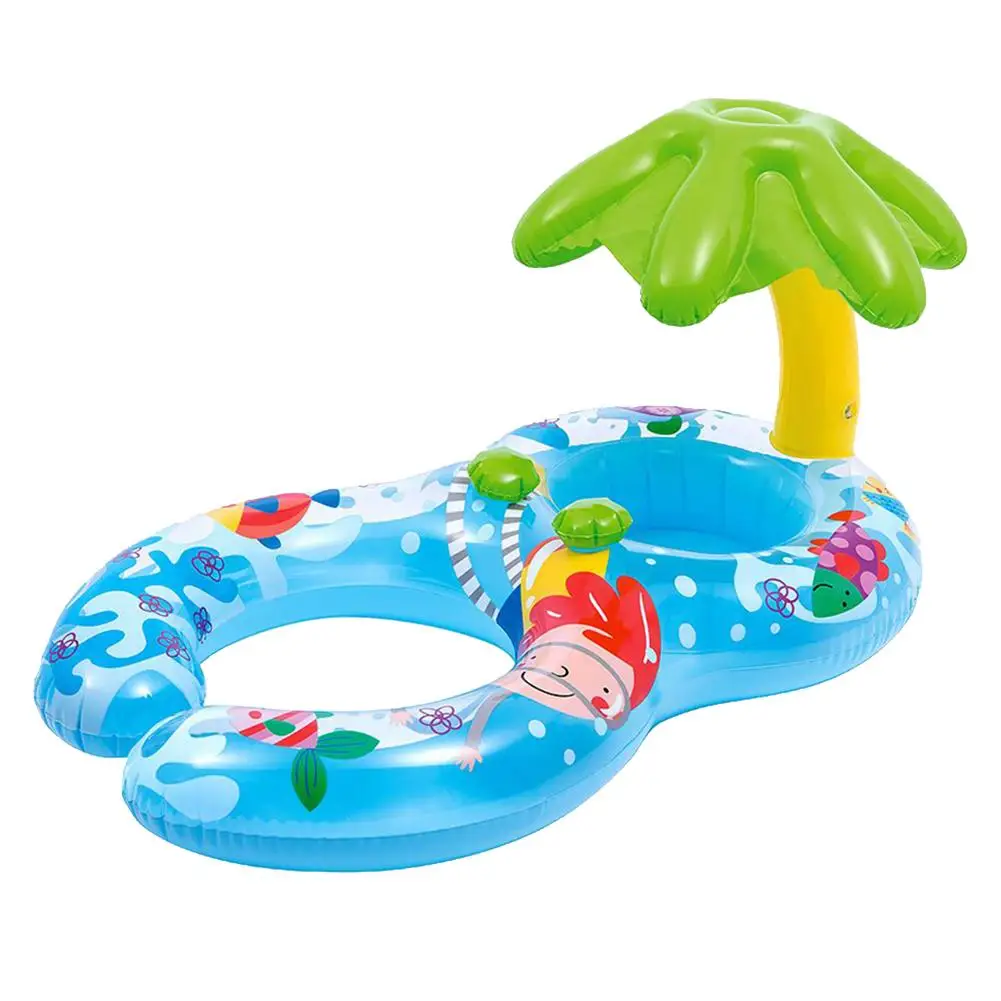 Плавательный круг для детей зонт новорожденных одежда заплыва кольцо Родитель Ребенок активности бассейн плавательная игрушка