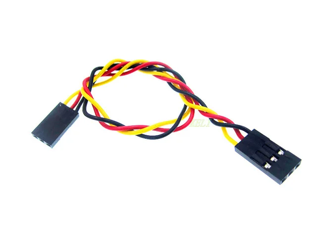 3 Pin P F/F соединительный провод 200 мм Женский Dupont объем кабеля для Raspberry Pi B + общий