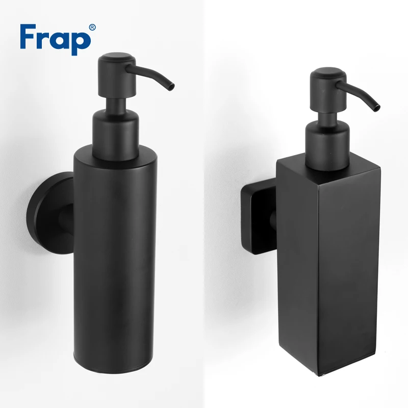 Us 24 04 47 Off Frap New Black Liquid Hand Soap Dispenser Stainless Steel Wall Mounted Circular Bathroom Hardware Fixation Y18005 Y18006 In Us 24 04 47 Off Frap New Black Liquid Hand Soap Dispenser Stainless Steel Wall Mounted Circular Bathroom Hardware Fixation Y18005 Y18006 In