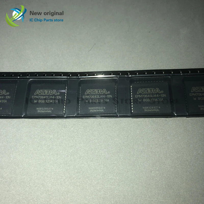 EPM7064SLI44-10N 1pcs EPM7064SLI44 PLCC44 Integrated IC Chip Original In Stock epm7256aeti100 7n epm7256aeti100 10n epm7256aeti144 7n epm7256aeti144 10n programmable логическое устройство cpld fpga ic chip