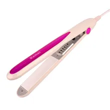 2-в-1 Кеми Керамика расческа-выпрямитель для волос волосы щипцы для завивки волос утюжок для выпрямления волос профессиональные инструменты для укладки волос салон