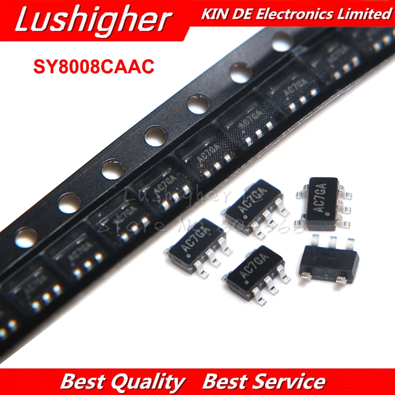 10pcs Sy8008caac Sy8008caa Sy8008ca Sy8008c Sy8008c Sy8008 Sot23-5 ...