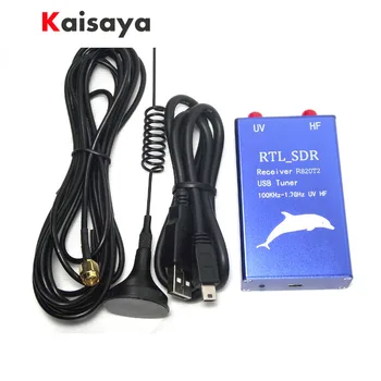

100KHz-1.7GHz Full Band Software Radio RTL-SDR Receiver RTL2832U+R820T2 Aeronautical Band TV Receivers