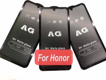 

1000pcs 9H Matte AG Tempered Glass Anti-Scratch For Huawei Honor 20 Pro 20i 10 Lite 8X Max 8A Play Screen Protector Curved Guard
