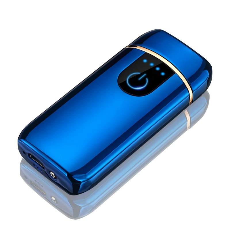 Buy Metal Sensor Touch Plasma Electronic Lighter LED